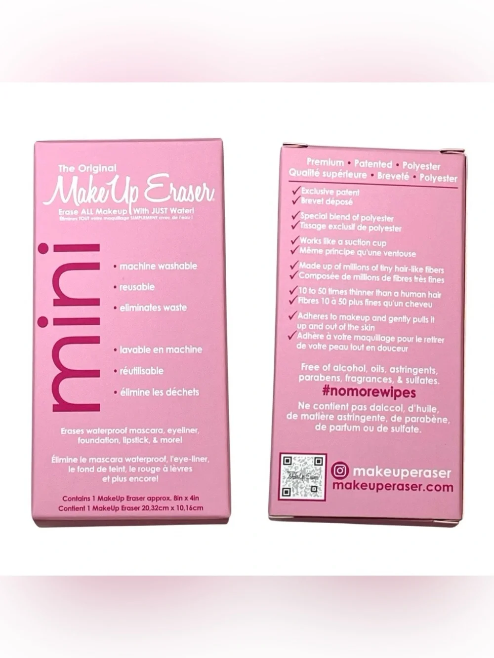 The Original MakeUp Eraser Mini + CLEANLOGIC Dual-Texture Facial Mitt - NEW